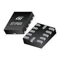 STMicroelectronics ST1PS03AQTR Step-Down Converter 400mA nano-quiescent synch step-down converter dig volt sel output discharge