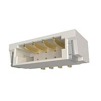 Amphenol FCI 10154206-04021LF Headers & Wire Housings FitMate 0.8mm, right angle header, 4pos, gold flash plating