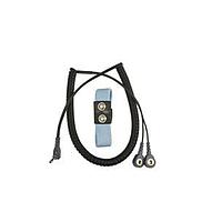 Desco NSB9358 Anti-Static Control Products DUAL WRIST STRAP SET, 6FT COIL, 1/8IN SNAP