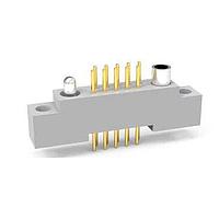 AirBorn RM212-040-102-5501 Rectangular MIL Spec Connectors 2 Row Straight PTH PCB Connector with Mounting Ears (PLUG)