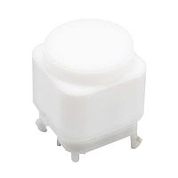 E-Switch PB350DTRW Standard Switches PUSHBUTTON, 30mA, SPDT, PC Pin, LED, White