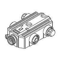 Molex 1300390393 Circular Metric Connectors DN POWERTAP W/LEDS F-M M-DROP