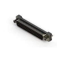 EDAC 627-037-324-017 D-Sub Connectors - Standard Density Vertical Plastic Body D-Sub Connector