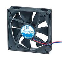 Orion Fans OD9225-24LB Axial DC Fan, 92x92x25mm, 24VDC, 39CFM, 0.05A, 28dBA, 2100RPM, Dual Ball, Lead Wires