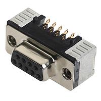 HARTING 09551663818741 Plug DSUB ML SMT LO PROF ANG 9P PL1