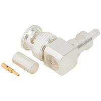 Amphenol RF 031-6871 RF Connectors / Coaxial Connectors RF Connector M39012/20-0007BNC Right Angle Crimp Plug RG-55 RG-142 RG-223 RG-400 50 Ohm