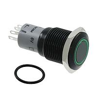 E-Switch PV3WF2B011-333 Anti-Vandal Illuminated, Sealed Anti-vandal switch