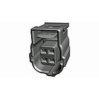 AMP Connectors - TE Connectivity 184326-2 Housings 2X2 PLG ASY KEY H C4 GRAY