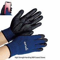 DaiHan SL.Glo6739 Glove, NBR Coating Palm, for Winter, 240mm, Large