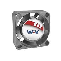 Wakefield Thermal DC0251012H2B-2T0 Brushless Fan, 25x10mm, 12VDC, 2.41CFM, 0.96W, 0.08A, 28dBA, 2Ball Bearing, 2 Leads