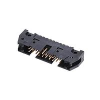 AMP Connectors - TE Connectivity 102153-4 Pin Strip 20P 4WALL HEADER