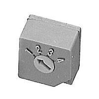 Nidec Components S-2051W Rotary Switches dip rotary selector 1pole,4cont.,non-short,side adj