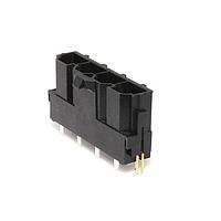 Molex 42819-4224 Shrouded MF Sr Vt Hdr Assy093 Cp 4ckt Sil Lubed