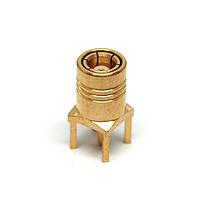 Radiall R115427000 PCB Receptacles SMB / STRAIGHT PLUG RECEPTACLE FOR PCB TYPE SOLDER LEGS