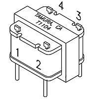 Tamura T1104 Power Transformers MODEM TRANSFORMERS 46Ohm Prim. DCR - 63Ohm sec