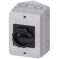 SIEMENS 3LD21641TC51 Rotary SWITCH 4-POLE IU=25, P/AC-23A 400V 9