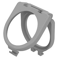 EAO 704.925.7 Protective Cover Protective switch cover round, flush design, 37 x 44.5 mm, plastic, colorless, IP65