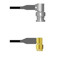 Amphenol Custom Cable Q-0E0360008006i RF Cable Assemblies BNC-RP/SMA-RP RG58 6I