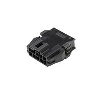 Molex 201444-1210 Plug Housing NANO-FIT PLUG HSG DR 10CKT PANEL BLK