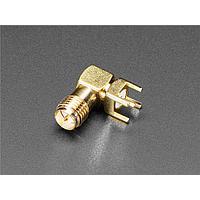 Adafruit 4643 PCB Connectors Right Angle RP-SMA Thru Hole RF Connector