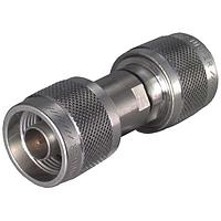 HUBER+SUHNER 32_N-50-0-51/193_NE RF Adapters - In Series SMA plug(m) to SMA plug(m)