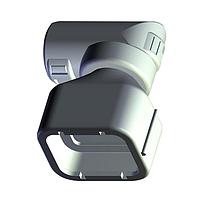 AMP Connectors - TE Connectivity 1-2098436-0 Accessories BACKSHELL,AS16,6P ,90DEG,NC12,LP,CAP