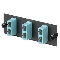 Panduit FAP3WAQDSCZ Accessories FAP w/3 SC 10 GbE Dupl mm Adapter (AQ)