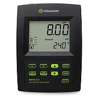 MILWAUKEE MW170 EC/TDS/NaCl/Temp bench meter (EC: ~500 mS/cm; TDS: ~400 g/L; NaCL: ~80.00 g/L)