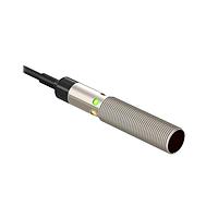 Banner Engineering M12NFF50 Photoelectric Sensors M12 Series: Fixed Field (Red); Range: 50 mm; Input 10-30 V dc; Output: Complementary Solid-State NPN; 2 m (6.5 ft) Cable