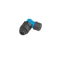 Amphenol Tuchel C016-20K003-200-10 Connectors ANGULR MALE CONNECTR SCREW AU CONTACTS