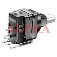 Alpha (Taiwan) RV16CF-40-16F1-B500K-0013 Rotary Linear 500K Right Angle PC Mount