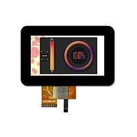 4D LCD 4DLCD-43480272-CTP-CLB Capacitive 4.3", 480x272 pixels, full colour LCD Module with Capacitive Touch and Cover Lens Bezel