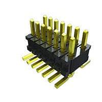 Samtec FTR-110-57-L-D-TR Headers & Wire Housings Surface Mount Micro Header, 0.050" x 0.100" Pitch