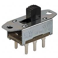 CW Industries GF-126-3011 Slide Switch DPDT 125VDC .5A