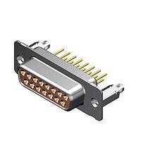 Molex / FCT 173109-2254 Standard Density FCT DSUB STR PC RCPT 37 PN W/SNAPIN