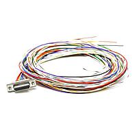 Cinch DCHM21P6N5-36.0MN-HT1 Micro-D D-Sub Connectors PLUG CONNECTOR 21 POS HI-TEMP 175C