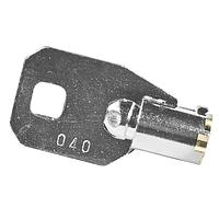 NKK Switches AT4152-040 Key TUBULAR KEY #040 FOR CKL KEYLOCKS
