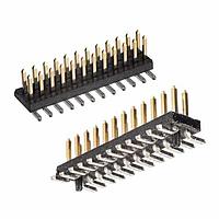 Harwin M50-3611242 Pin Strip 12+12 DIL SMT P/HDR W/PEGS
