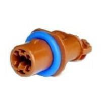 Aptiv 15345129 Connectors ASM CONN 2 F LP SOC HARDSHELL BRN SLD