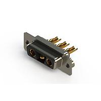 EDAC 628-3WK3222-2N2 Mixed Contact D-Sub Connectors Vertical Combo Dsub