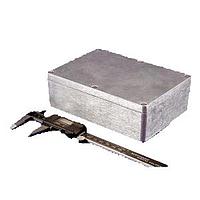 Hammond Manufacturing 1550Z120 Thick Wall, Water-Tight Diecast Aluminum Box 6.8x1.78x4.8"Natura