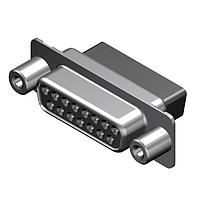 Molex / FCT 173109-1834 D-Sub Connectors - Standard Density FCT DSUB CRP RCPT 15 PN W/CLINCH