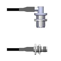 Amphenol Custom Cable Q-1S04K0008007i RF Cable Assemblies N-RJB/TNC-SJ RG58 7I