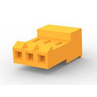 AMP Connectors - TE Connectivity 3-641217-3 Receptacle Housing 03P RECPT 18 AWG ORA