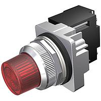 SIEMENS 52PL5G2XY Pilot Light PILOT LIGHT,XFR 120V,LED CL,RED,GLASS