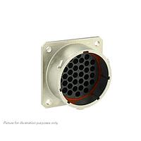 Eaton Souriau-Sunbank UT002235PXH6 Receptacles Male square flange receptacle IP68/69K, 96 h salt spray, keying X
