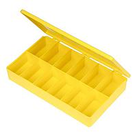 Flambeau M602 Multiple Compartment 12-Compartment Box 10 1/2" x 6 3/16" x 1 9/16" (26.67 x 15.72 x 3.97 cm)