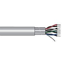 Alpha Wire 5906C SL002 Multi-Conductor Cables 22 AWG, 6 Pair Communication Cable, Shielded, 500 ft  - Slate