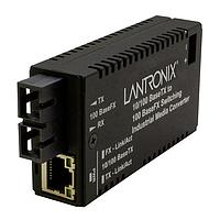 Lantronix M/E-ISW-FX-02(SC) Media Converters Industrial Mini Converter 10/100BTX to 100BFX SC MM 2km