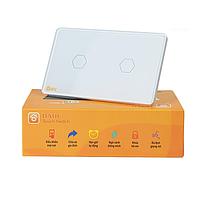 Datic DTSW02T WiFi Datic 2 Button Touch Switch (White)